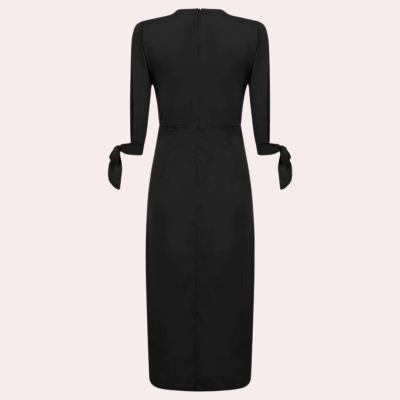 Elegantes Blumen-Midi-Kleid für stilbewusste Damen