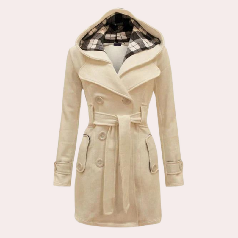 Warme und stilvolle Damenjacke