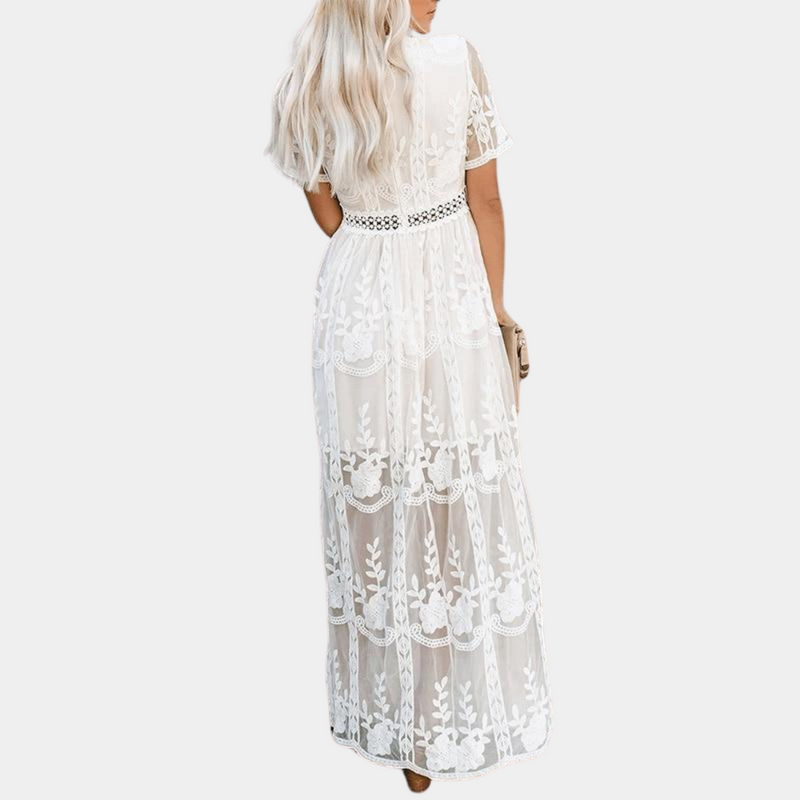Elegantes Abendkleid für Damen mit feiner Spitze