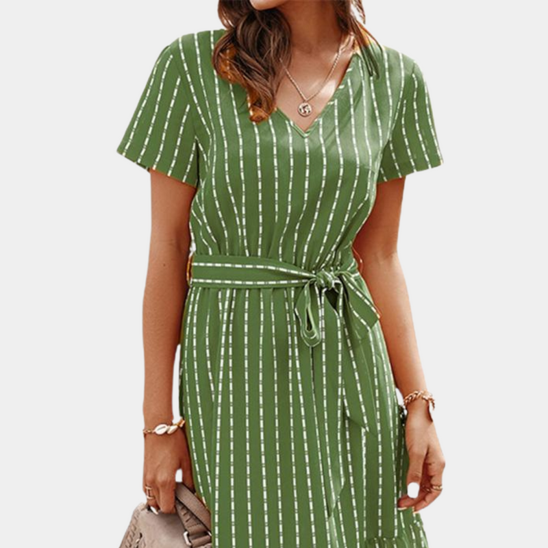 Elegantes Bohemian Midi-Kleid für stilbewusste Damen