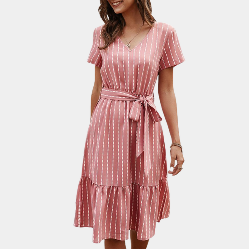 Elegantes Bohemian Midi-Kleid für stilbewusste Damen