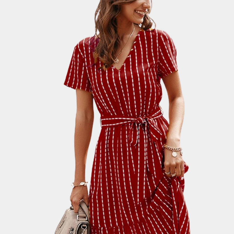 Elegantes Bohemian Midi-Kleid für stilbewusste Damen