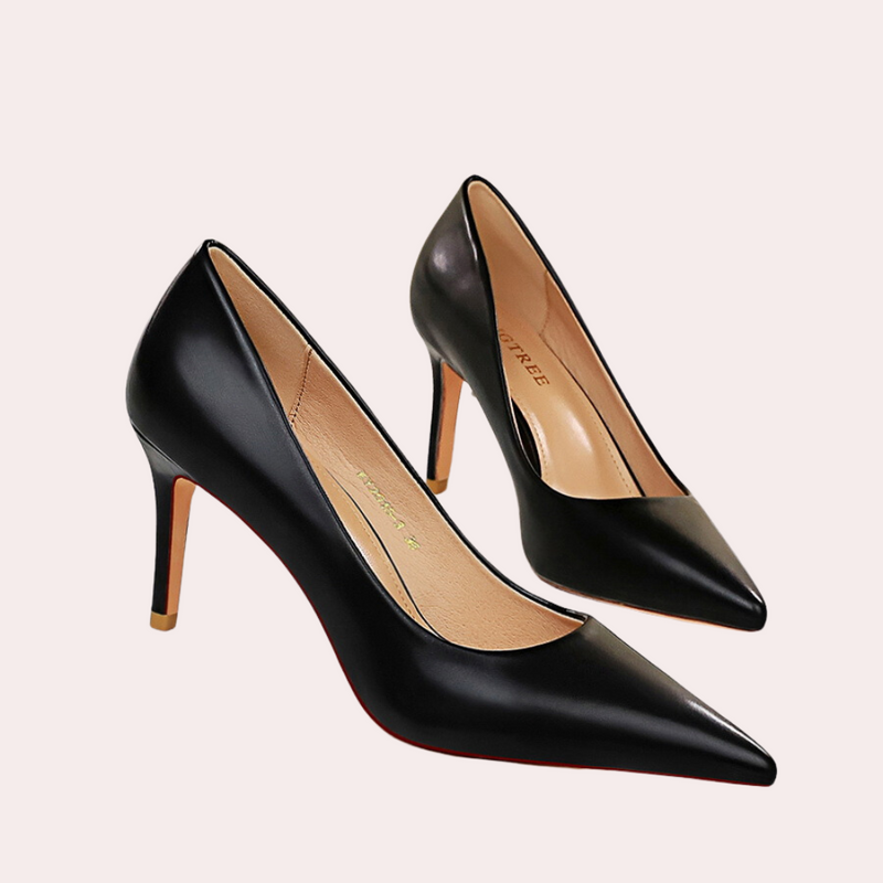 Elegante und bequeme Damenschuhe mit hohen Absätzen