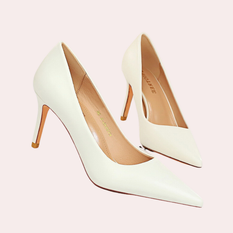 Elegante und bequeme Damenschuhe mit hohen Absätzen