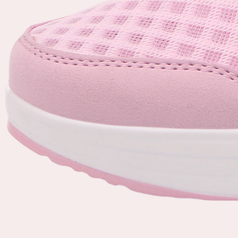 Bequeme, atmungsaktive Damensneakers mit modernem Wedge-Design