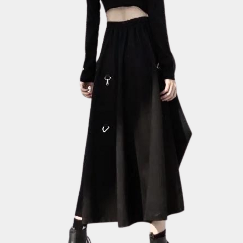 Elegante asymmetrische Damenrock für stilvolle Auftritte