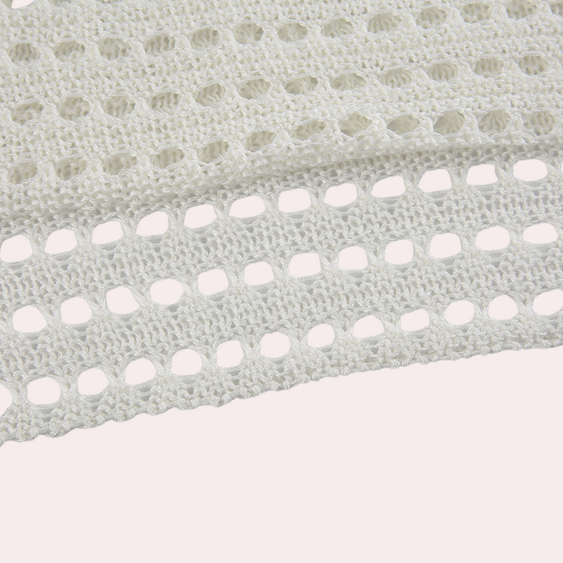 Modernes gestricktes Damen Crop Top