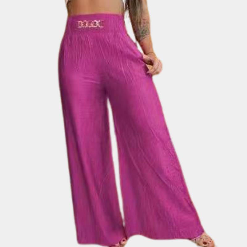 Elegante Damenhose mit weitem Bein für jeden Anlass