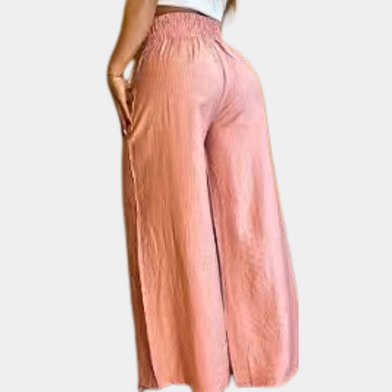 Elegante Damenhose mit weitem Bein für jeden Anlass
