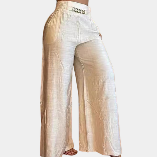 Elegante Damenhose mit weitem Bein für jeden Anlass