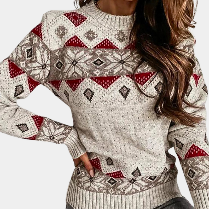 Sophia – Stilvoller Damenpullover aus weichem Strick