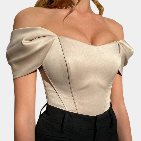 Elegantes schulterfreies Oberteil für Frauen