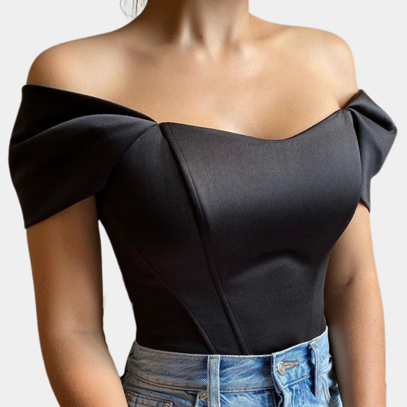 Elegantes schulterfreies Oberteil für Frauen