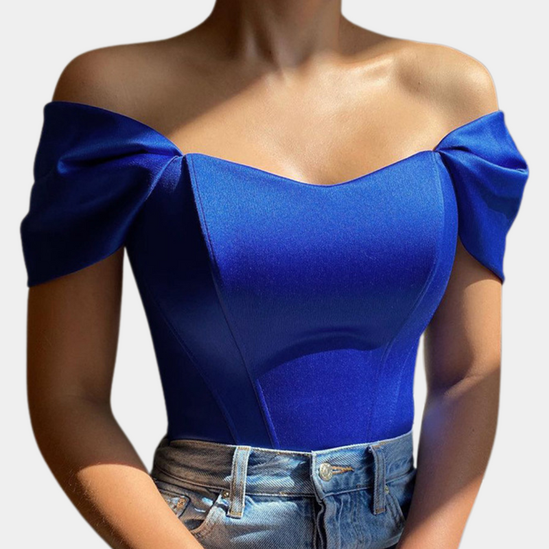 Elegantes schulterfreies Oberteil für Frauen