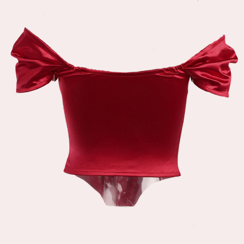 Elegantes schulterfreies Oberteil für Frauen
