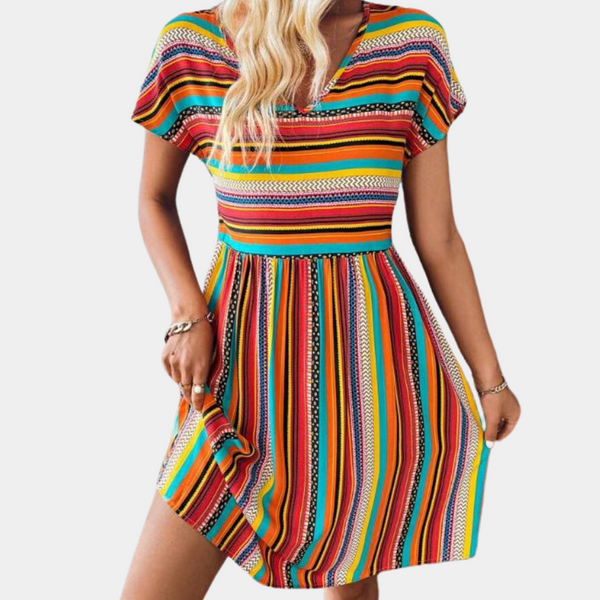Bequeme und elegante Sommerkleid für Damen