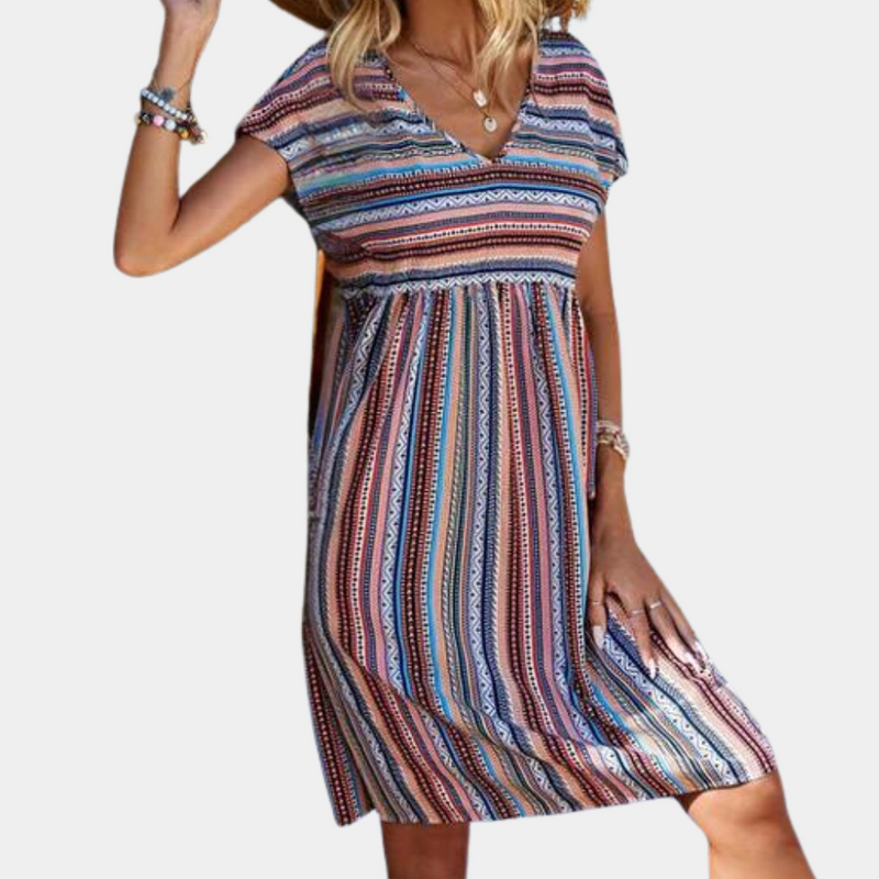 Bequeme und elegante Sommerkleid für Damen