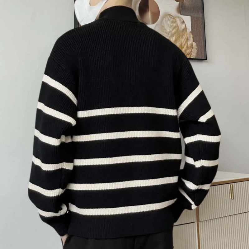Stylischer, bequemer Herren-Hoodie mit Reißverschluss