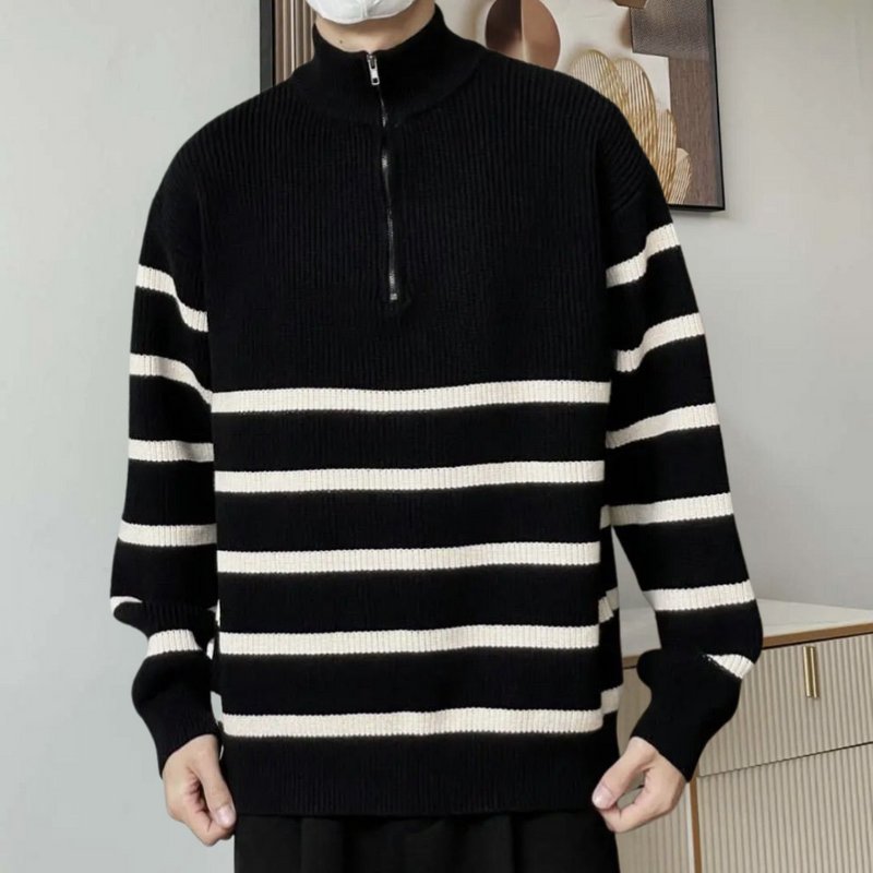 Stylischer, bequemer Herren-Hoodie mit Reißverschluss