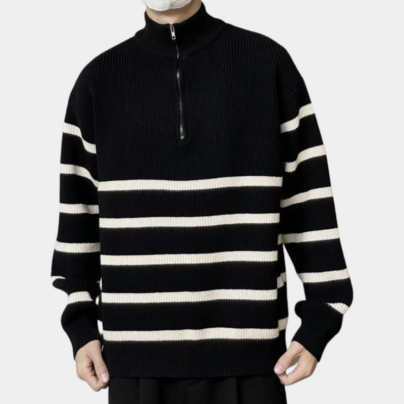 Stylischer, bequemer Herren-Hoodie mit Reißverschluss