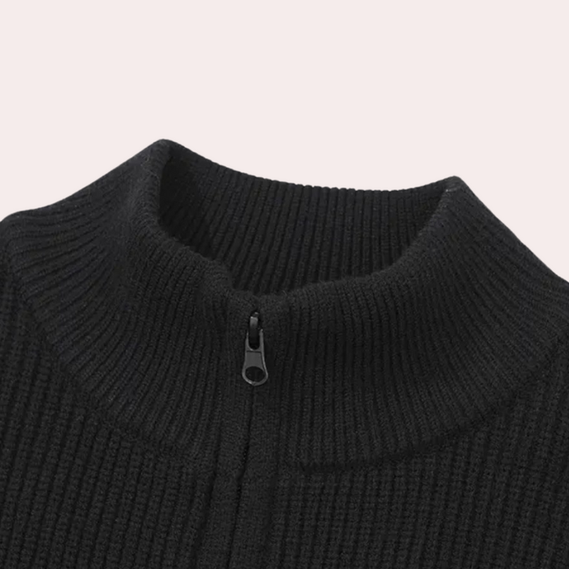Stylischer, bequemer Herren-Hoodie mit Reißverschluss