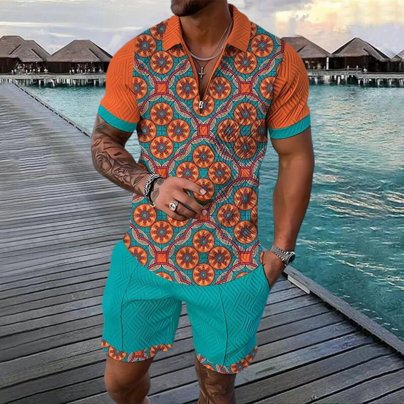 Bunter und bequemer Sommer-Pullover