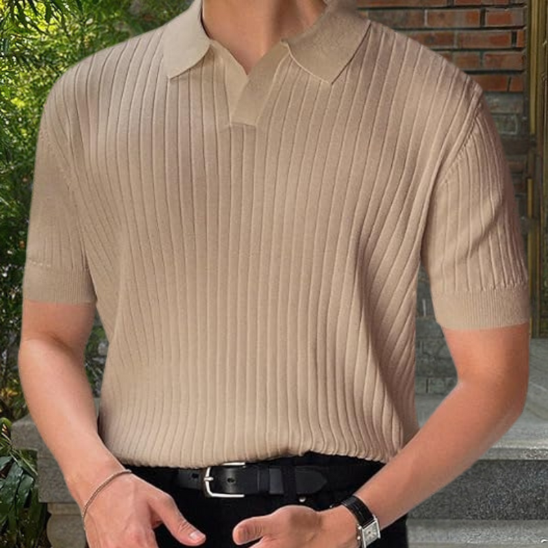 Herren Trendiges Poloshirt