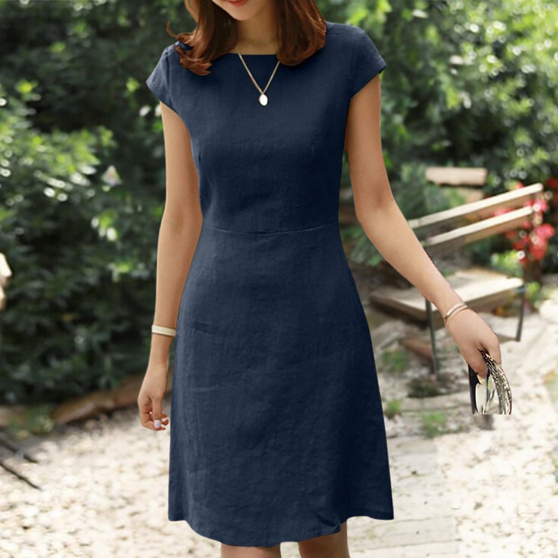 Elegante und vielseitige Damenkleid für jeden Anlass