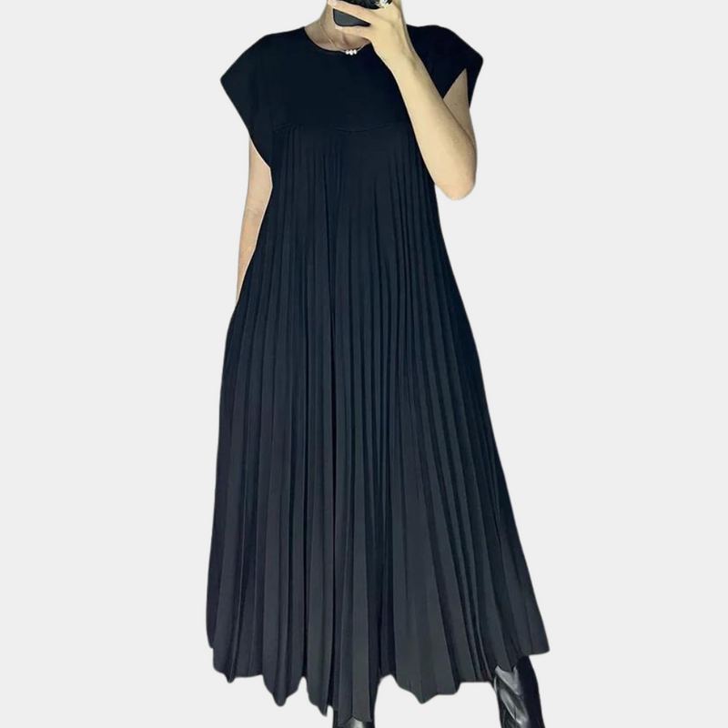 Elegante und bequeme Faltenkleid für Damen