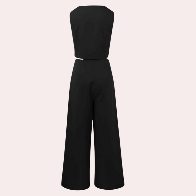 Elegante und bequeme Strickjacke und Hose