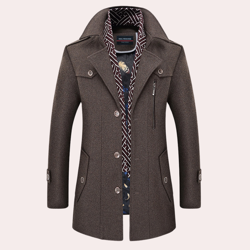 Elegante und warme Jacke für Männer