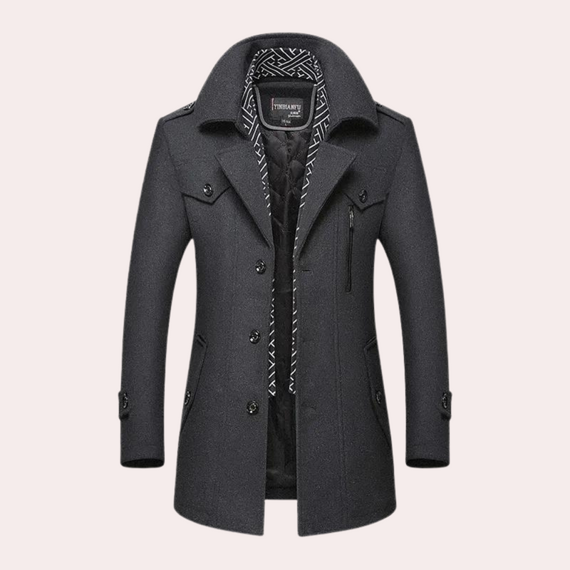 Elegante und warme Jacke für Männer
