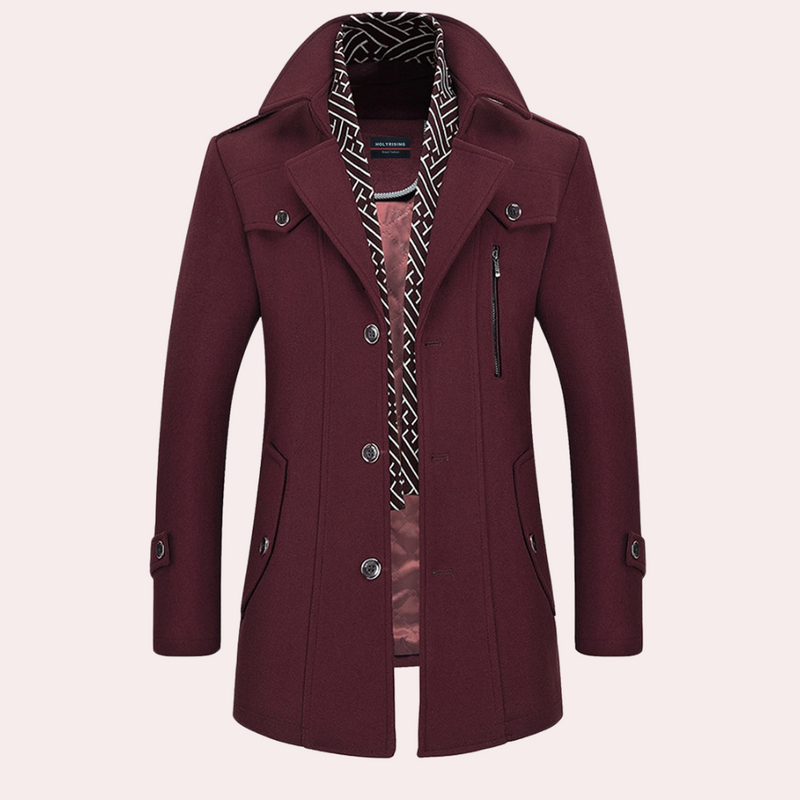 Elegante und warme Jacke für Männer