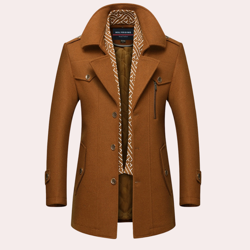 Elegante und warme Jacke für Männer