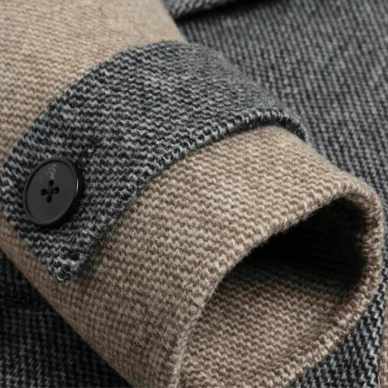 Weicher Herrenmantel aus Cordura