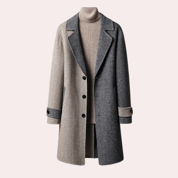 Weicher Herrenmantel aus Cordura