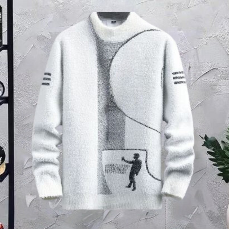 Elegante und Warme Herrenpullover