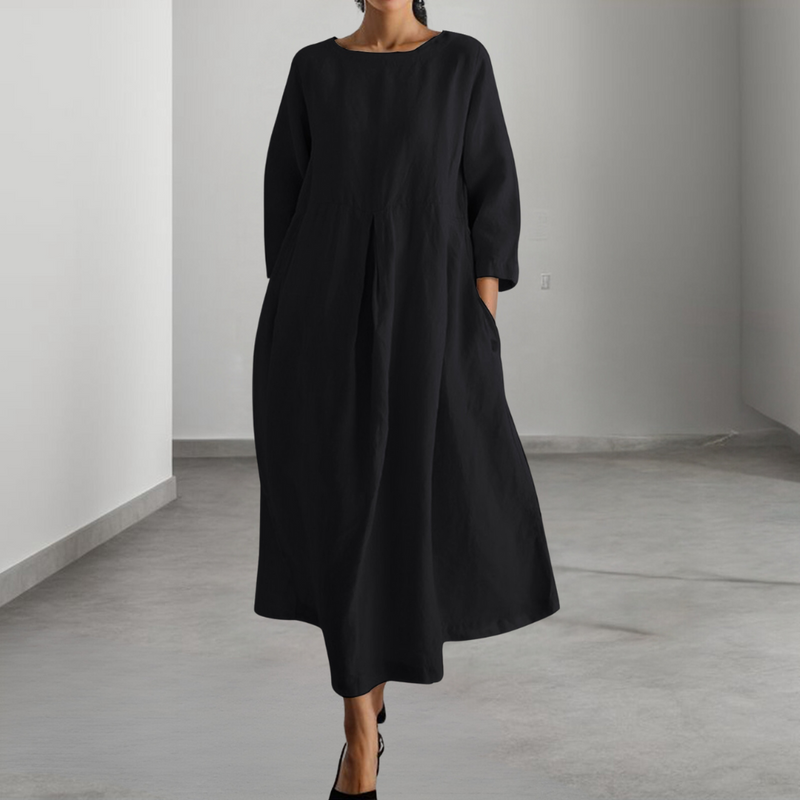 Bequeme und elegante Damenkleid für Frühling und Sommer