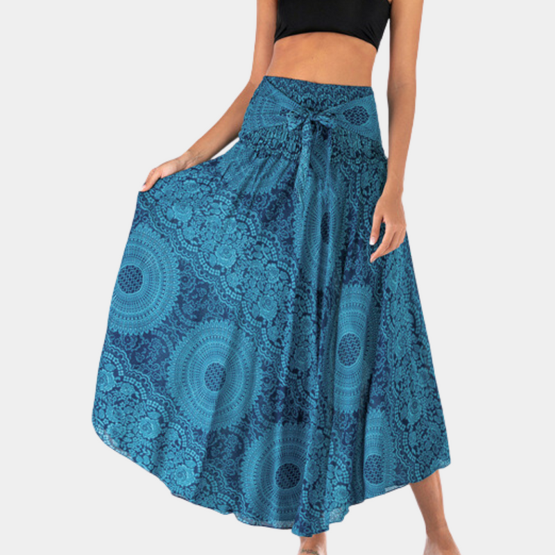 Elegante Bohemian Maxiröhre für Damen im Sommer