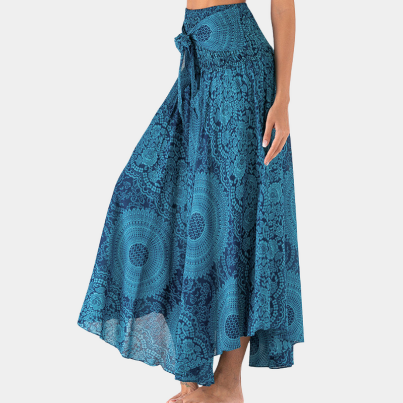 Elegante Bohemian Maxiröhre für Damen im Sommer