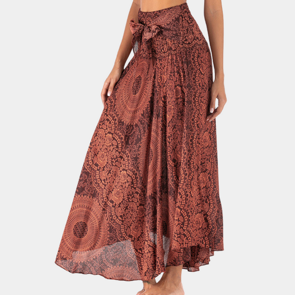 Elegante Bohemian Maxiröhre für Damen im Sommer
