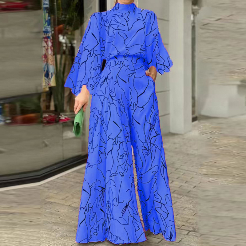 Modischer Jumpsuit mit langen Ärmeln für Damen