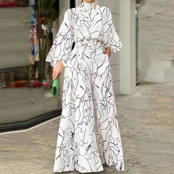 Modischer Jumpsuit mit langen Ärmeln für Damen