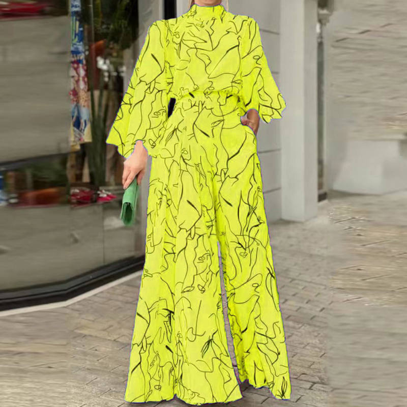 Modischer Jumpsuit mit langen Ärmeln für Damen