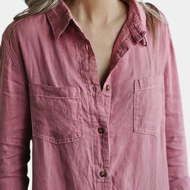 Casual Jumpsuit für Damen mit langen Ärmeln