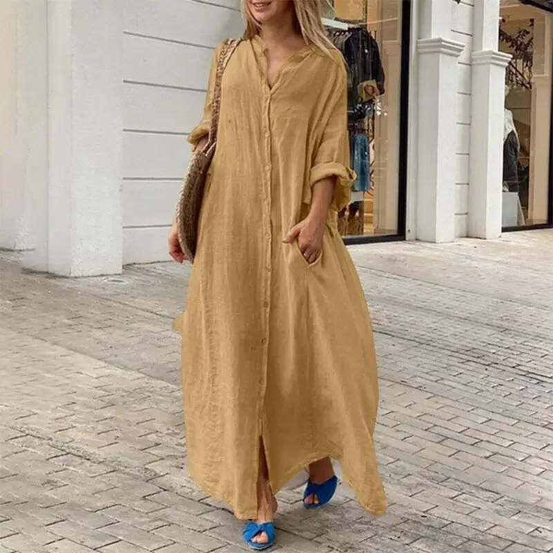 Elegantes und bequemes Maxi-Kleid für stilbewusste Frauen