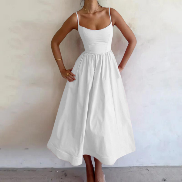 Elegantes ärmelloses Maxi-Kleid für stilbewusste Damen