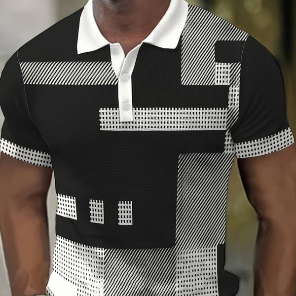 Rafael - Herren T-Shirt mit Color-Block-Design