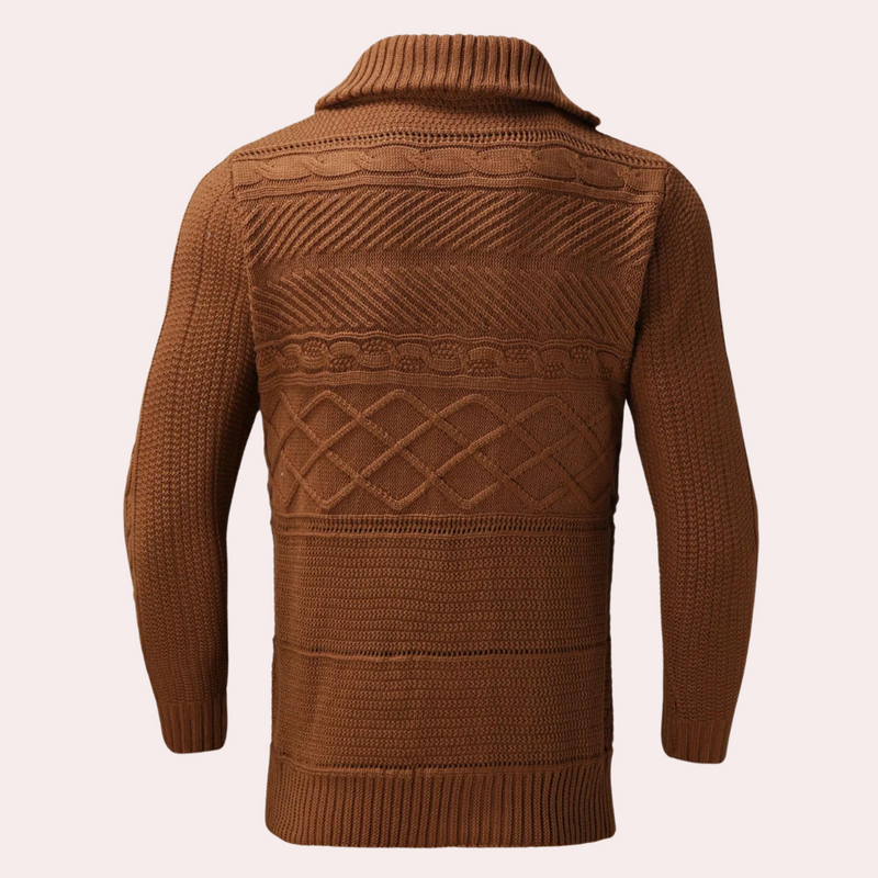 Warme Elegante Herrenpullover