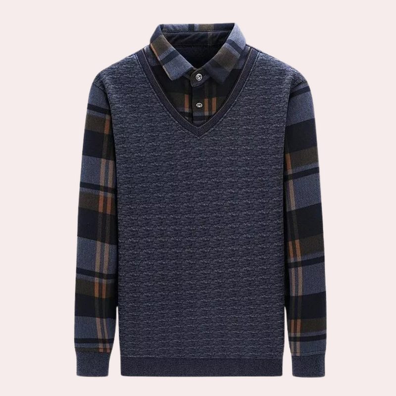 Elegante Warme Strickpullover für Herren
